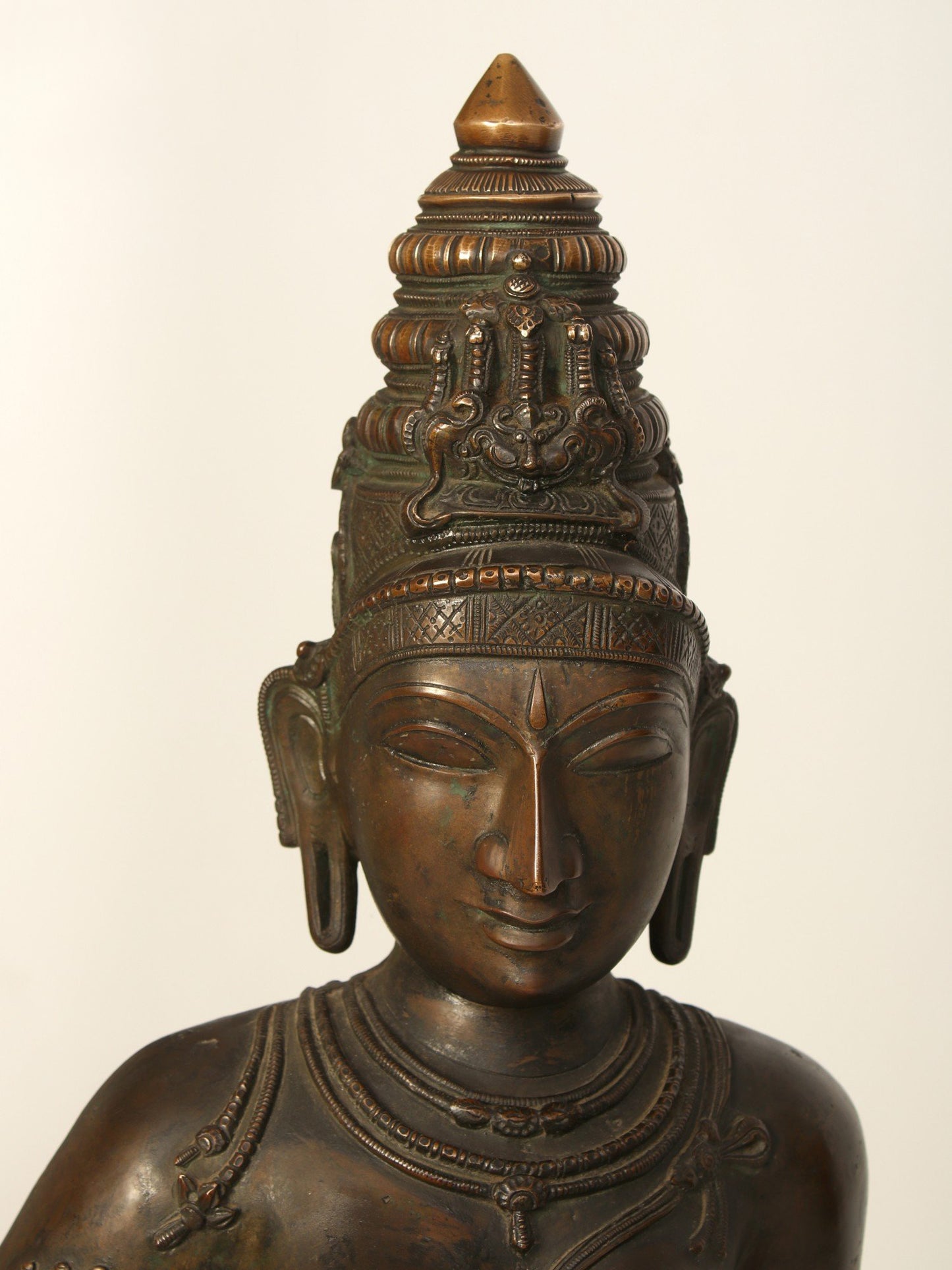 48" Large Goddess Sivagami (Devi Uma) | Bronze Sculpture | Bronze Statue For Temple