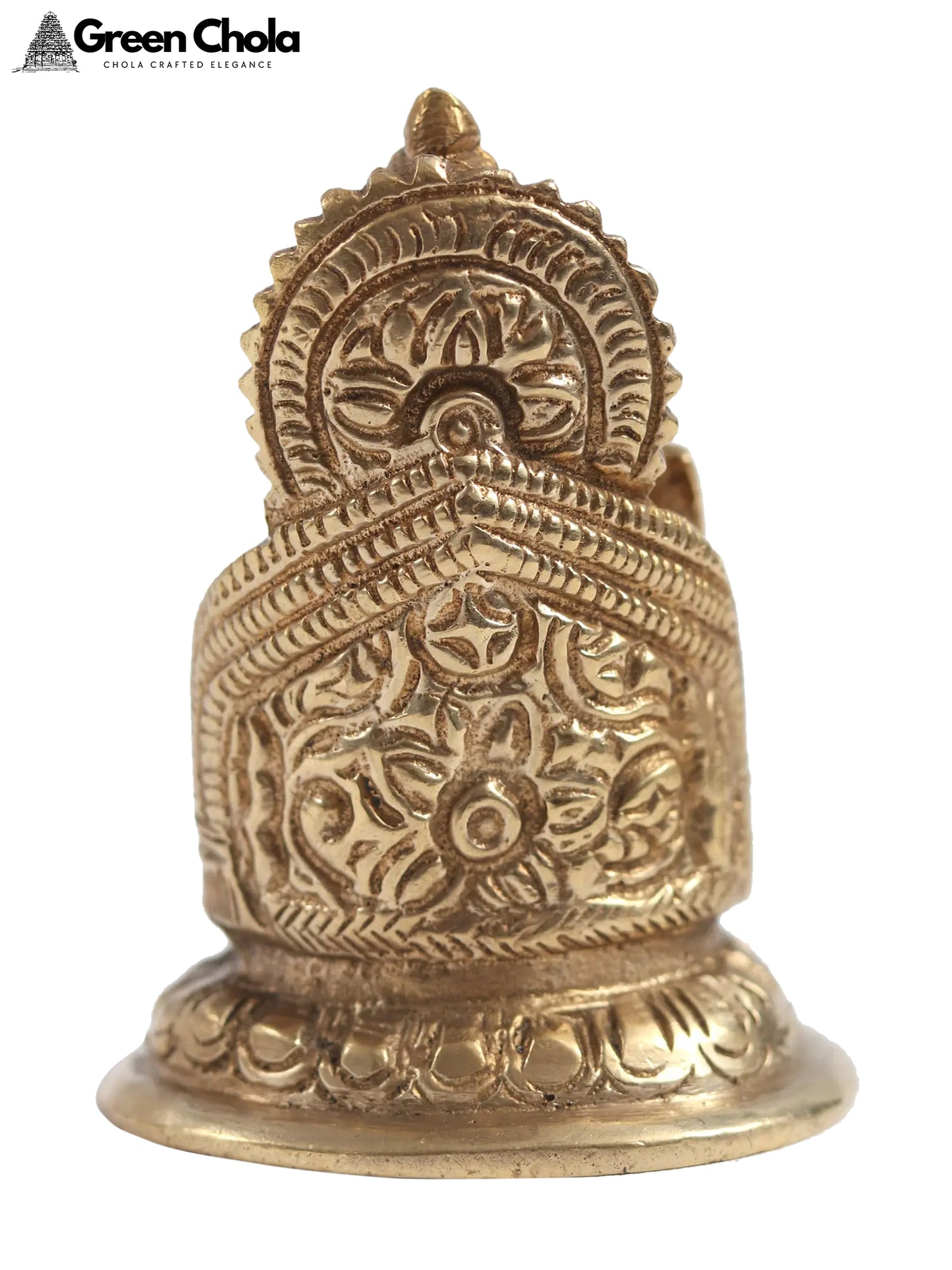 2-Inch Small Goddess Lakshmi Brass Statue