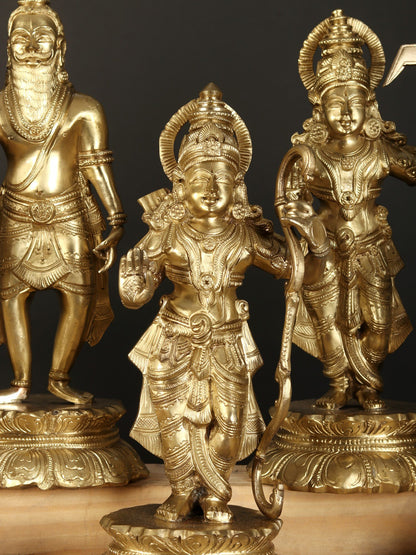 15" Bronze Dashavtar Of Lord Vishnu | Decorative Bronze Idol | Figurine For Gifting | Bronze Statue For Temple