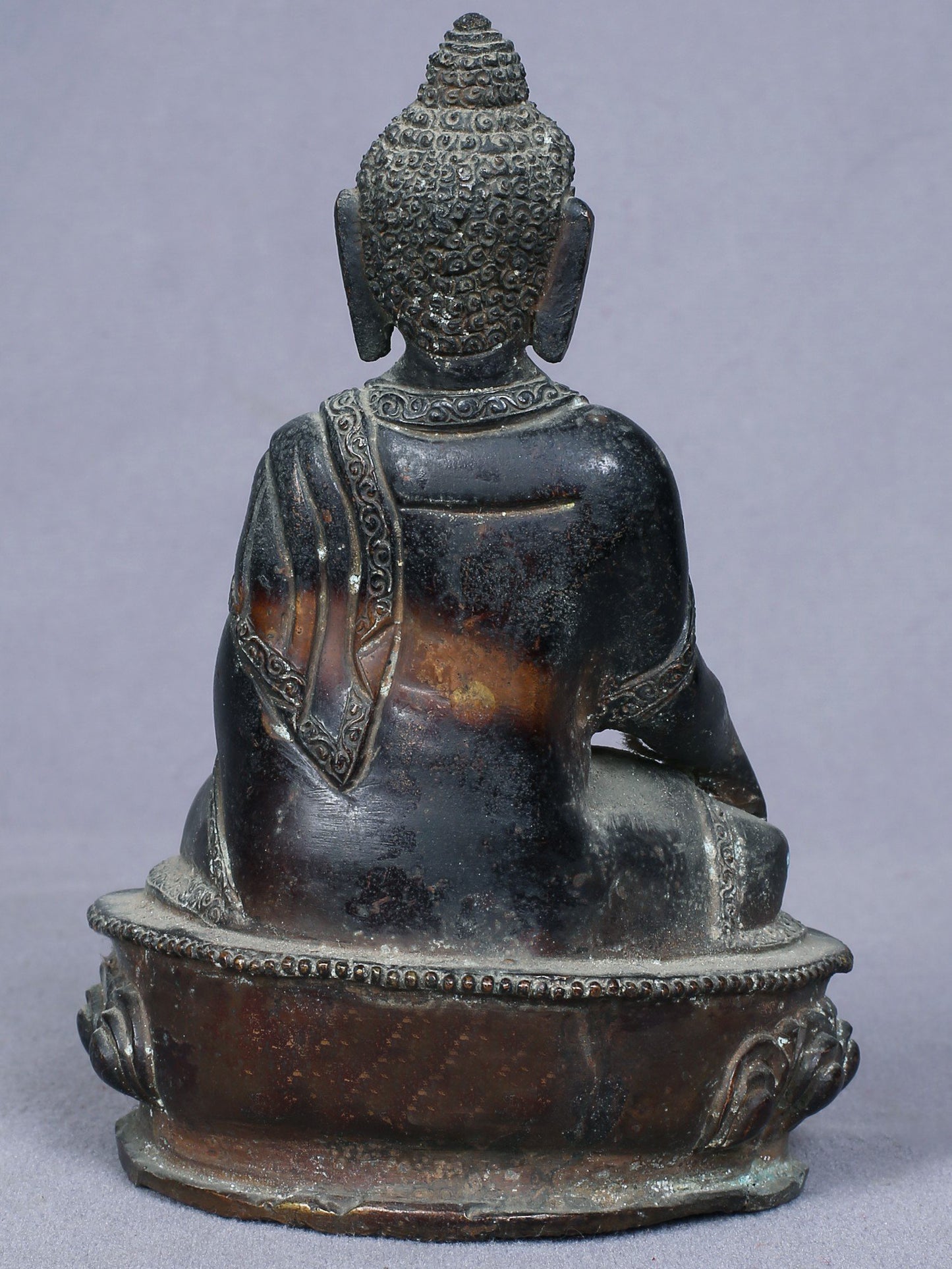 5" Small Shakyamuni Buddha | Handmade Buddha Idol | Copper Statue | From Nepal