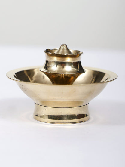 3" Brass Incense Stick Stand/Puja Agarbatti Stand