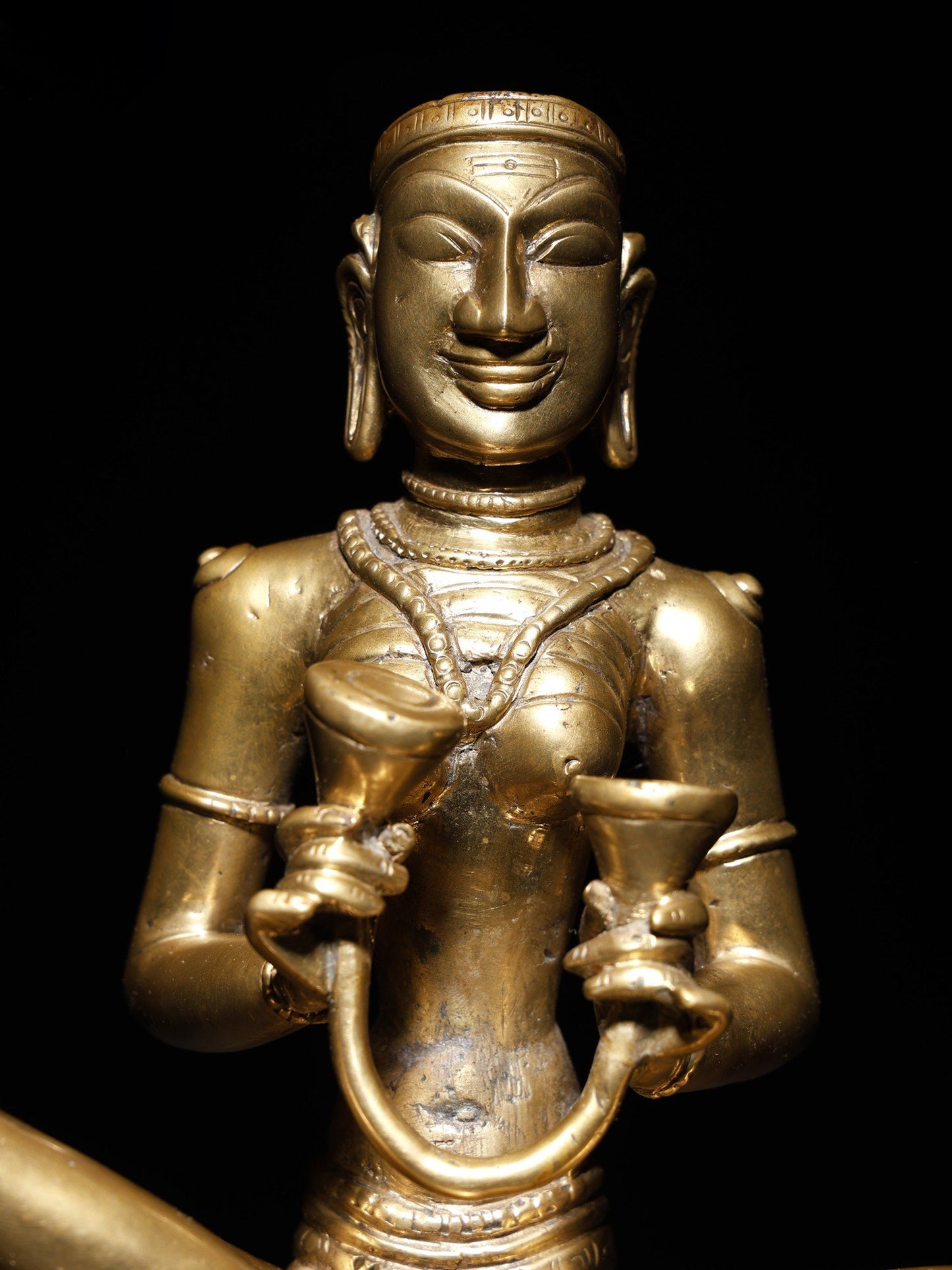 10" Karaikal Ammaiyar In Bronze | Handmade Idol | Décor Bronze Statue