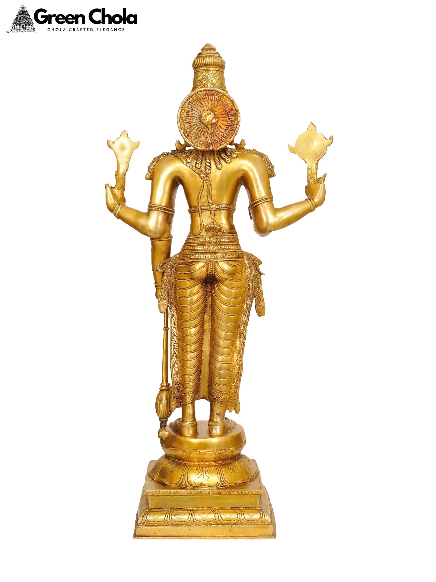 Brass Sculpture of Bhagawan Vishnu | Gift For Housewarming