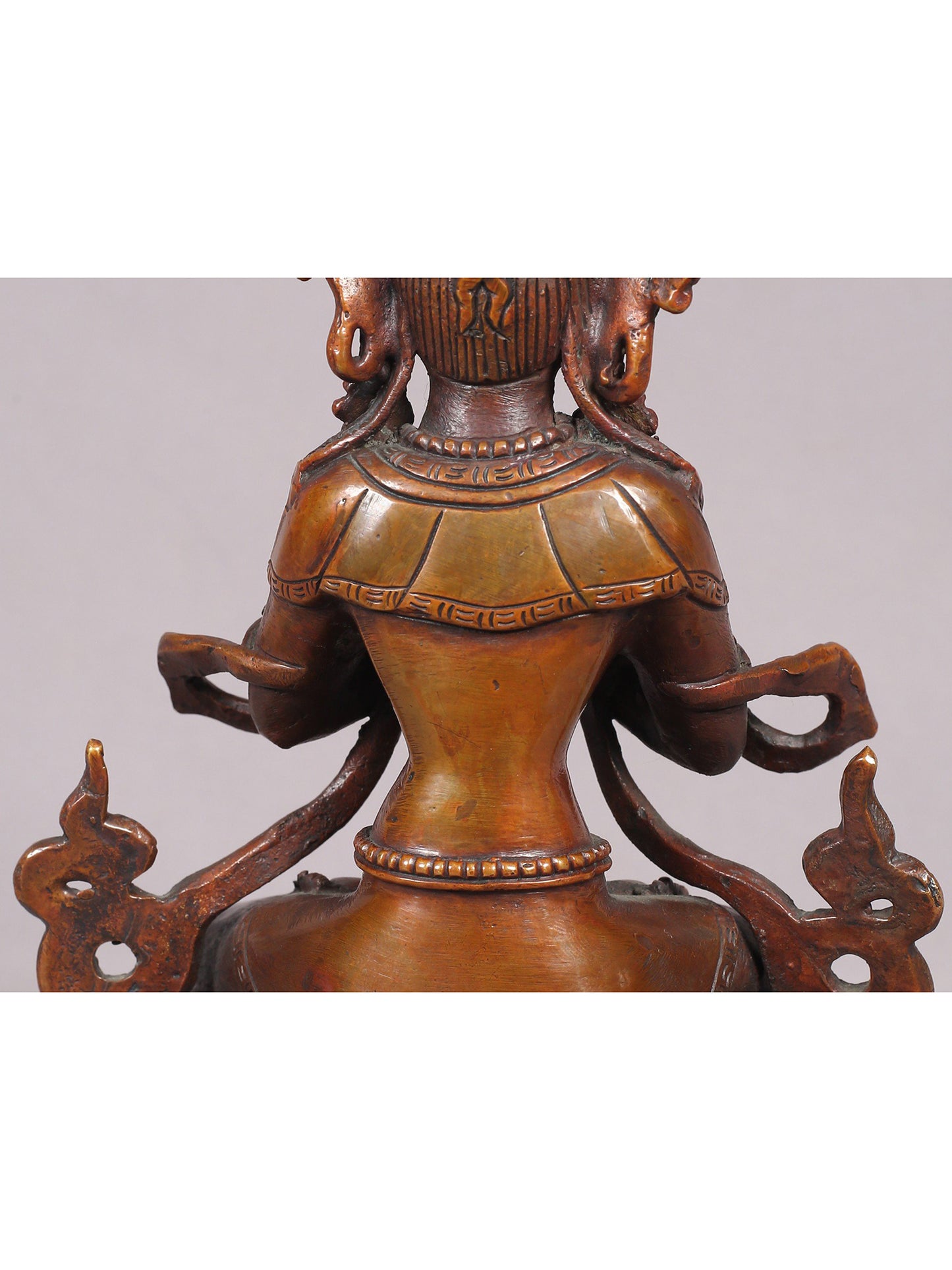 6" Vajradhara Copper Statue from Nepal | Buddhist Deity Figurines