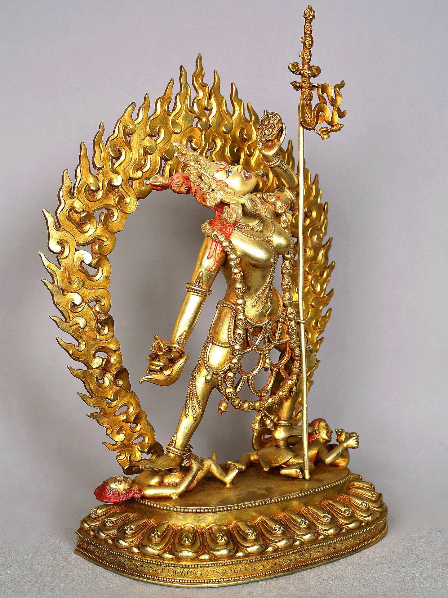 14" Vajrayogini Copper Statue | Tibetan Buddhist Deity Idols