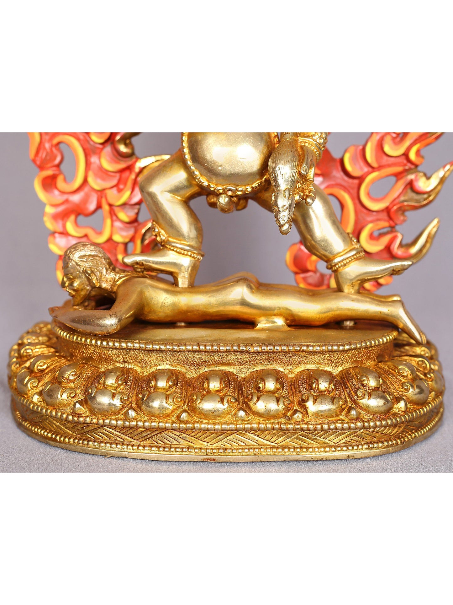 10" Lord Kubera Copper Statue | Nepalese Copper Figurines