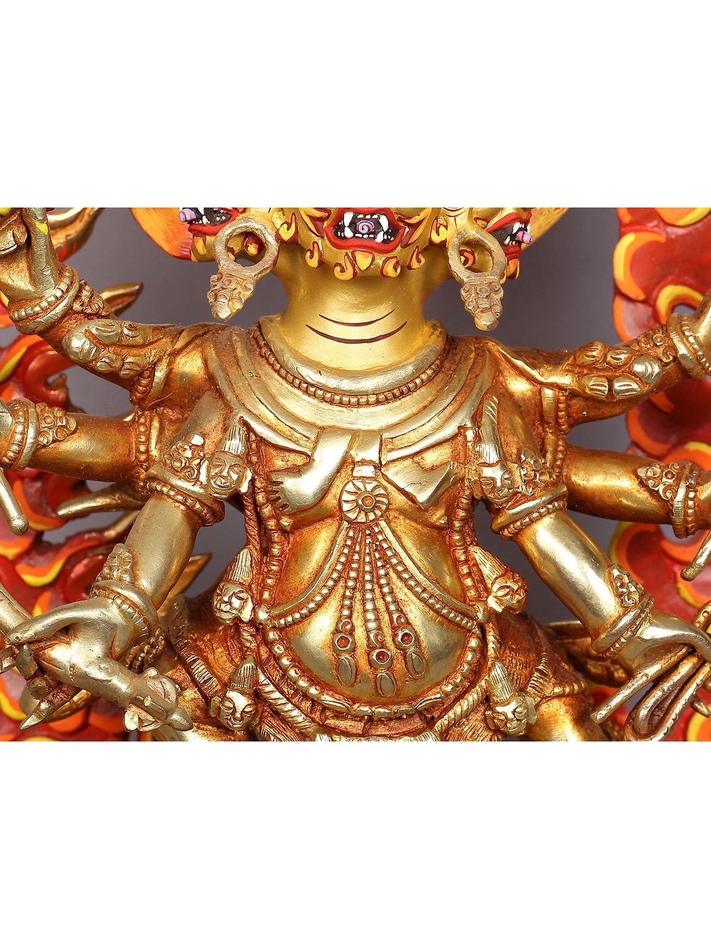 12" Hayagriva Copper Statue from Nepal