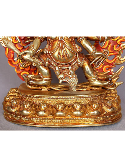 12" Hayagriva Copper Statue from Nepal