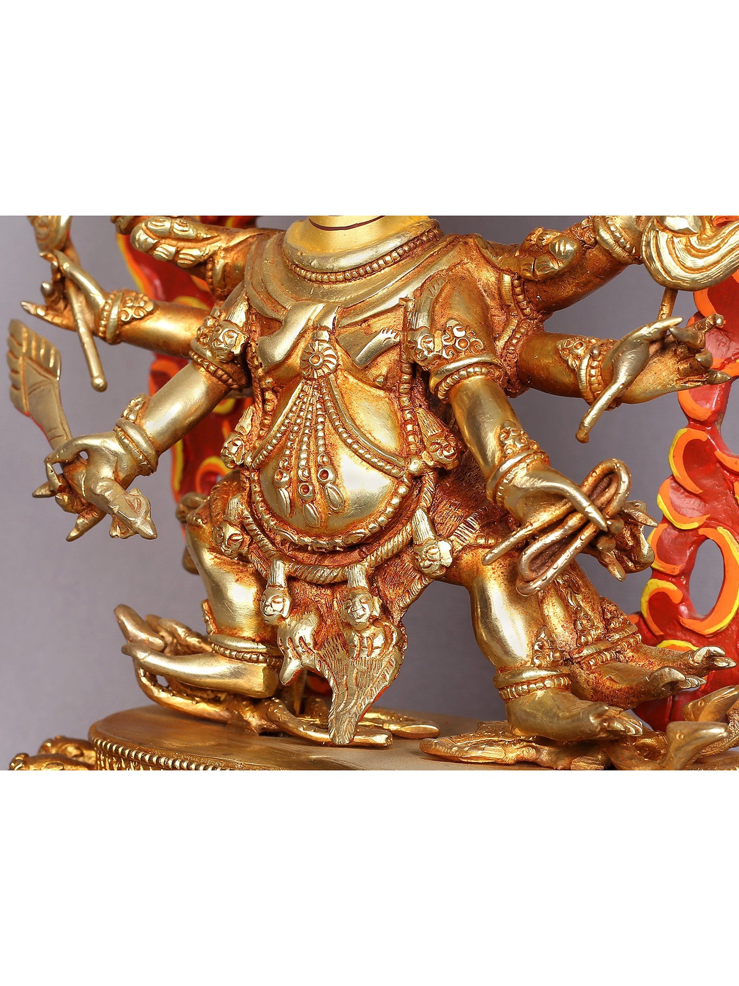 12" Hayagriva Copper Statue from Nepal