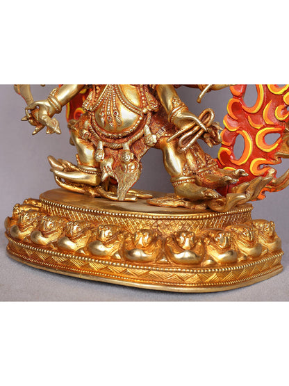 12" Hayagriva Copper Statue from Nepal