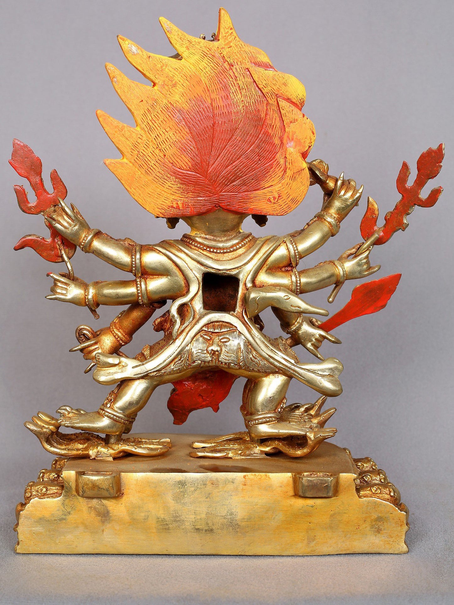 12" Hayagriva Copper Statue from Nepal