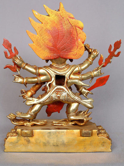 12" Hayagriva Copper Statue from Nepal