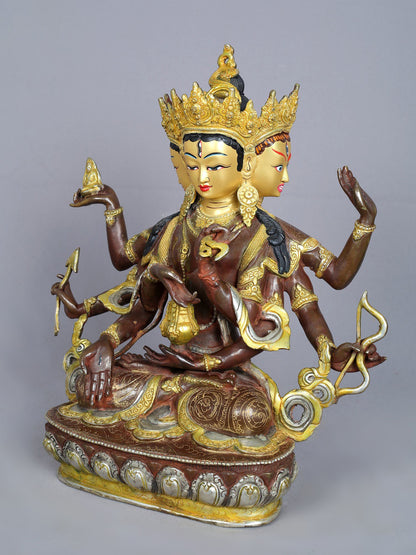 14" Dakini Namgyalma Copper Statue from Nepal | Handmade