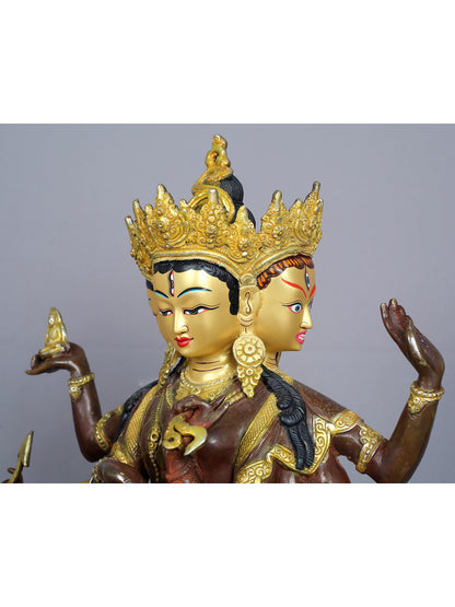 14" Dakini Namgyalma Copper Statue from Nepal | Handmade