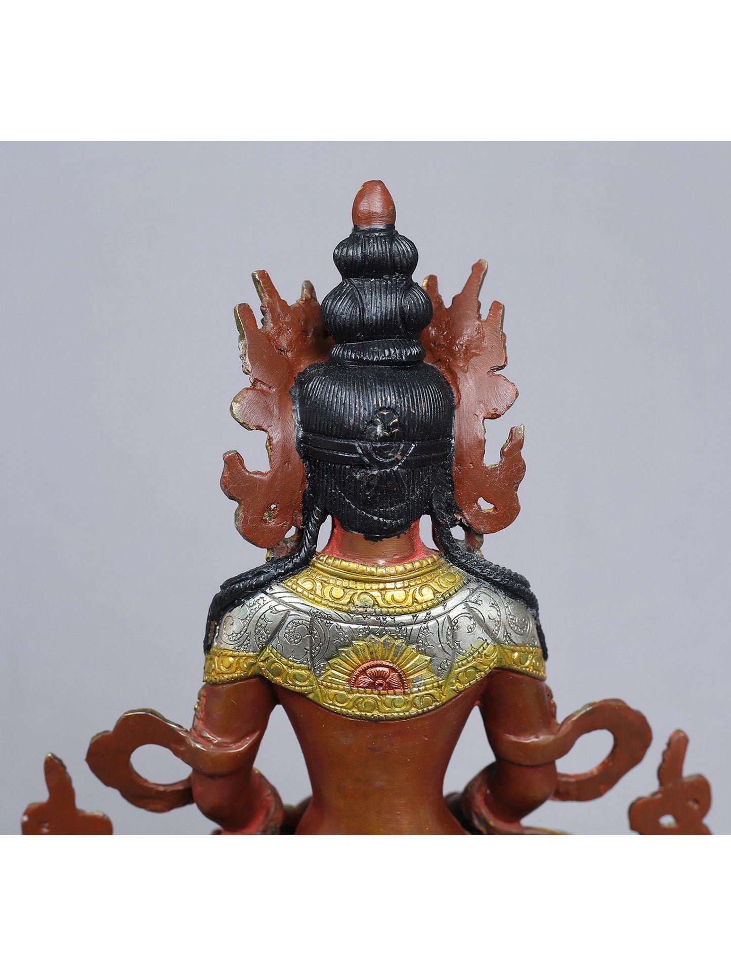 9" Lord Aparmita Buddha Copper Statue | Tibetan Buddhist Deity Figurines