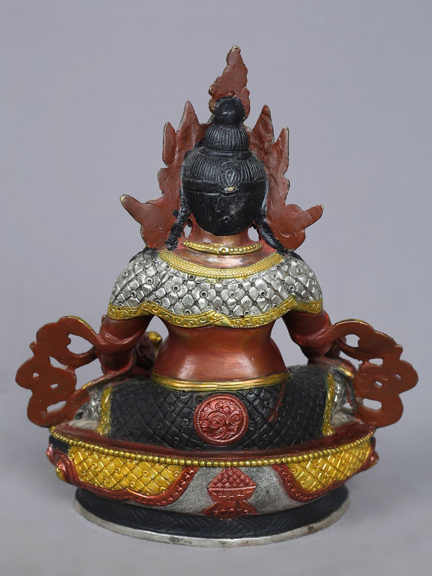 9" Lord Kubera Copper Idol from Nepal | Nepalese Copper Statue