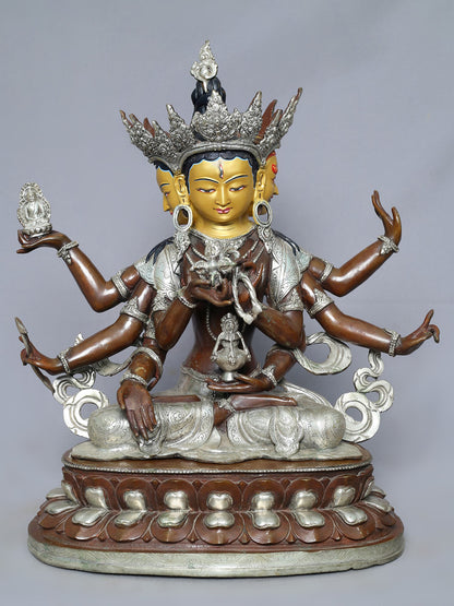 19" Dakini Namgyalma Copper Statue from Nepal