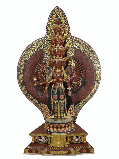 8 Feet Super Large Thousand Armed Avalokiteshvara Statue