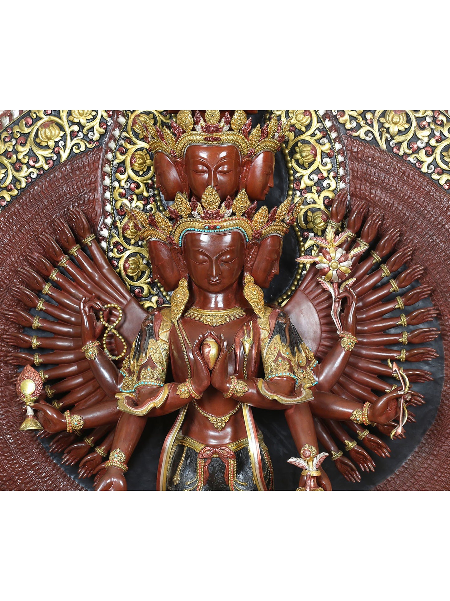 8 Feet Super Large Thousand Armed Avalokiteshvara Statue