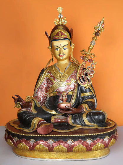 37" Large Guru Padmasambhava Statue from Nepal