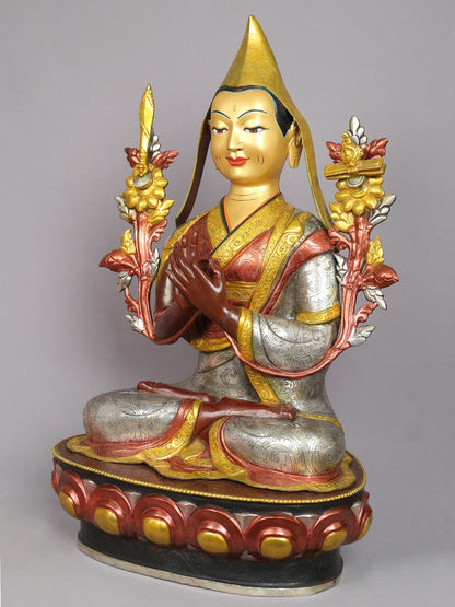 The Founder of Gelugpa Order- Tsongkhapa (Set of 3) from Nepal