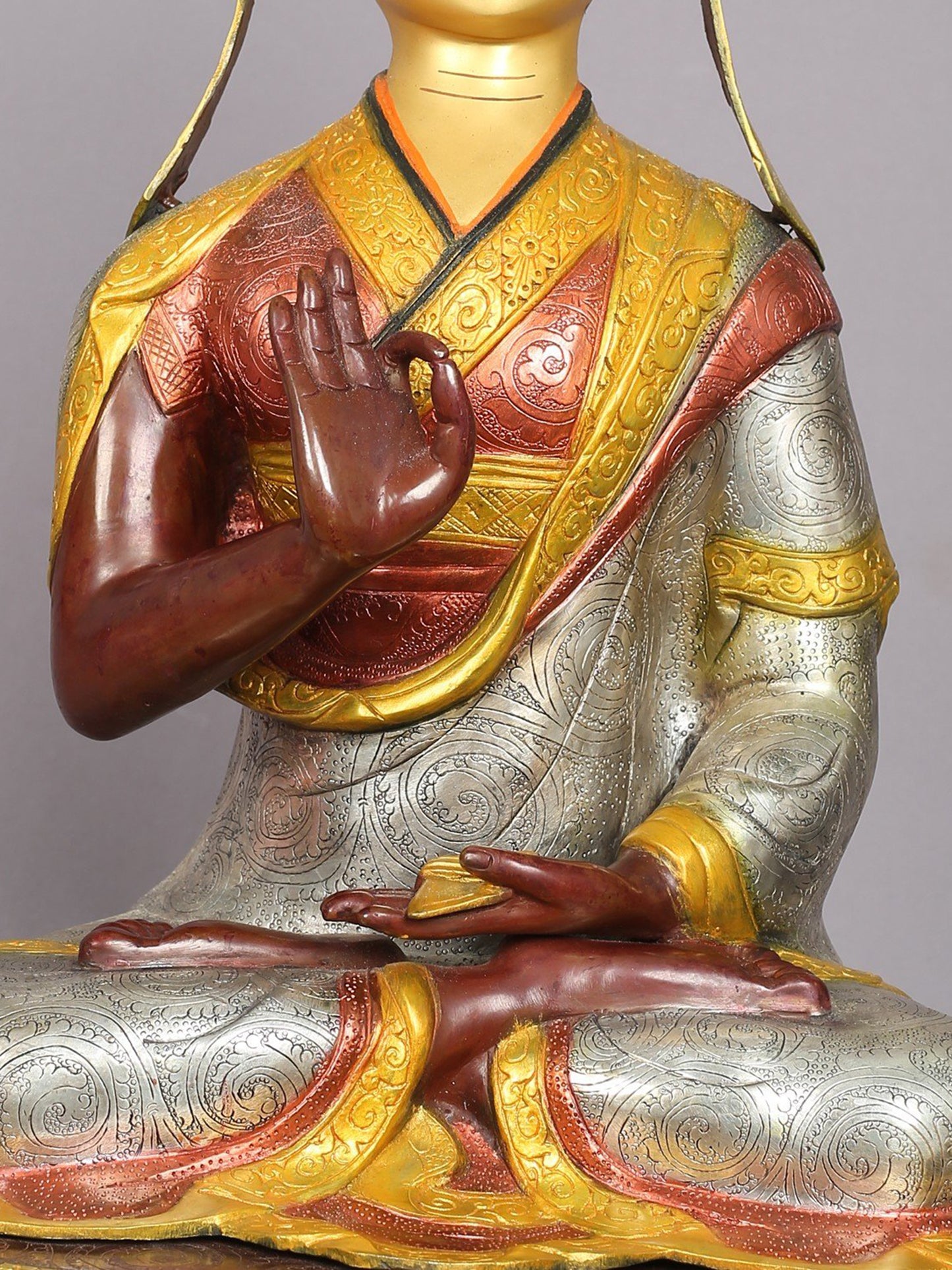 The Founder of Gelugpa Order- Tsongkhapa (Set of 3) from Nepal