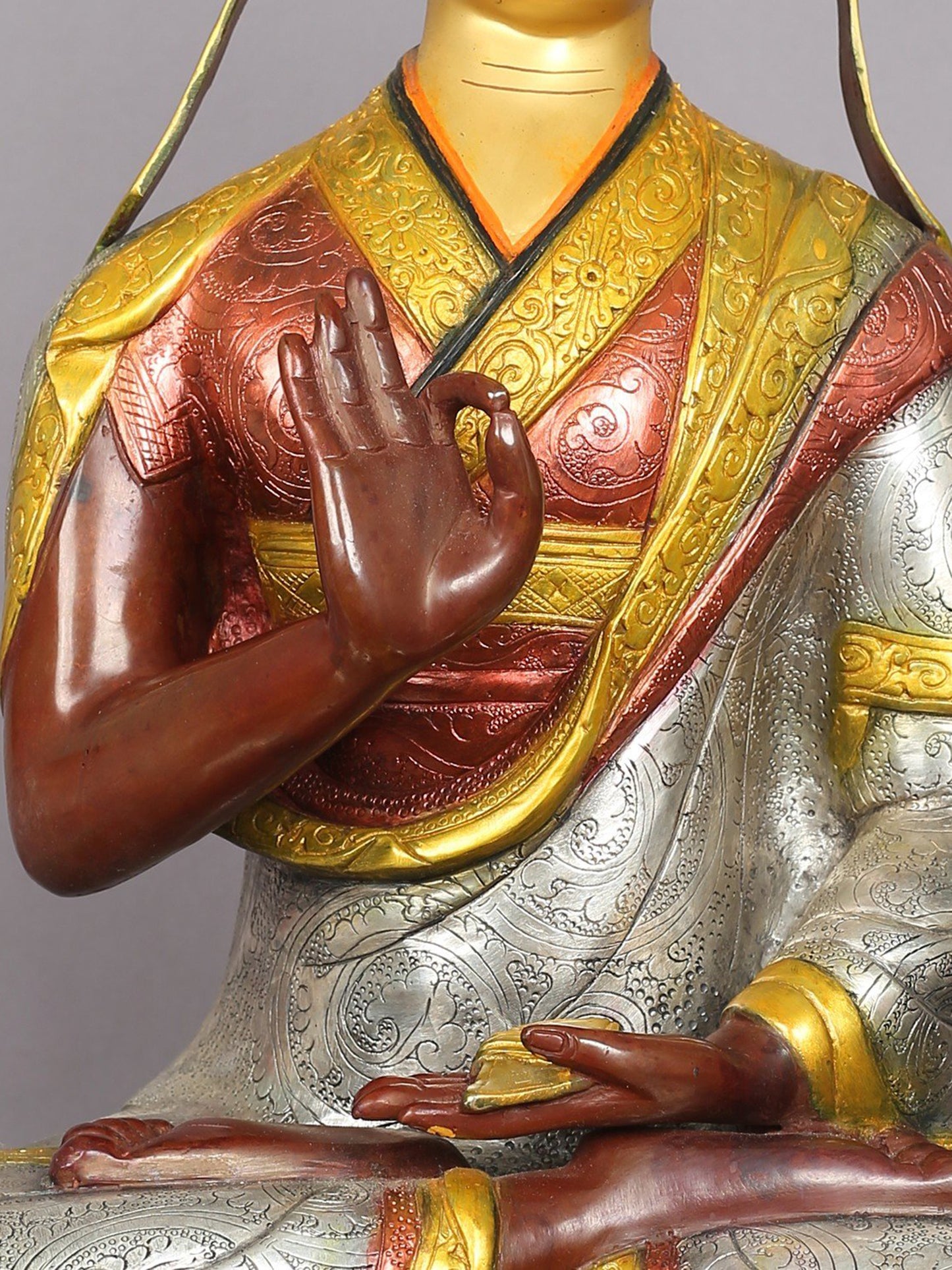 The Founder of Gelugpa Order- Tsongkhapa (Set of 3) from Nepal