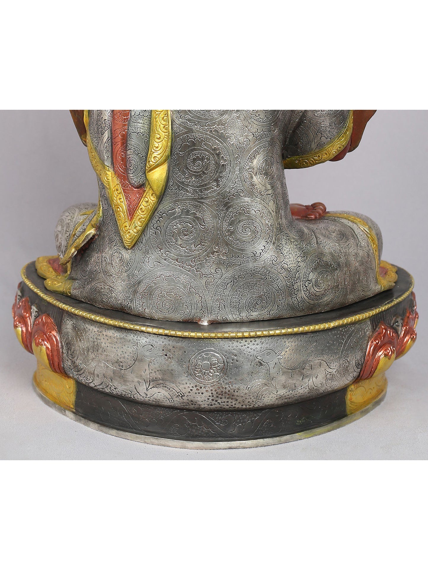 19" Tsongkhapa (Set of 3) from Nepal | Handmade Sculpture