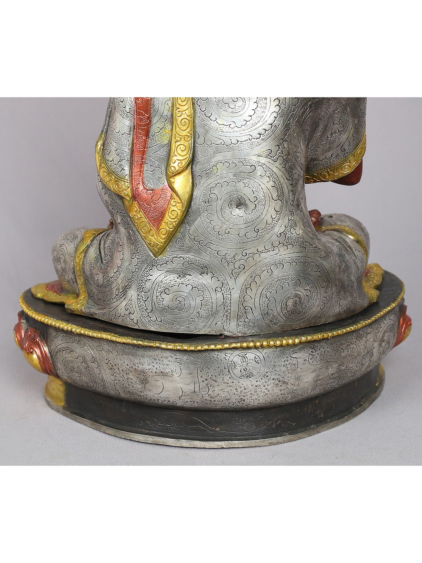 19" Tsongkhapa (Set of 3) from Nepal | Handmade Sculpture