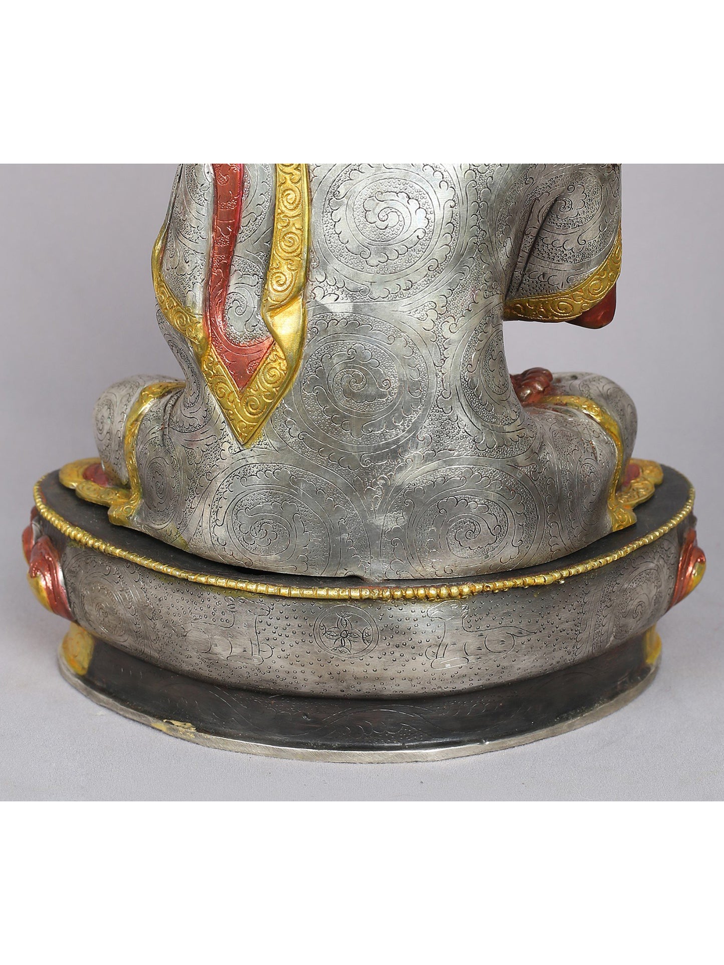 19" Tsongkhapa (Set of 3) from Nepal | Handmade Sculpture