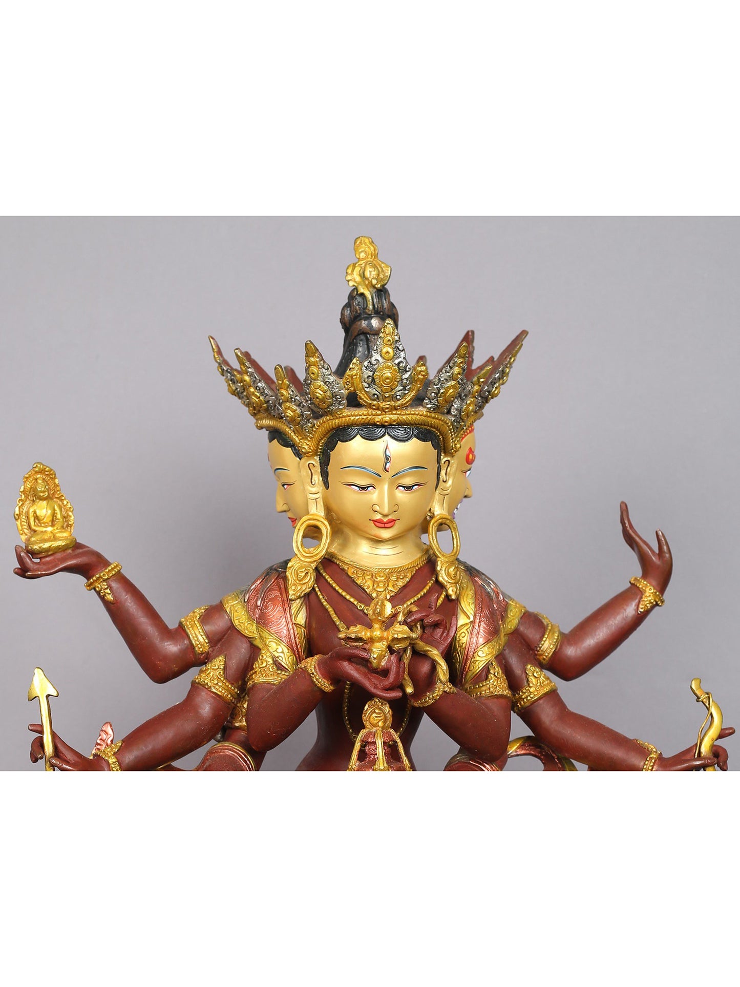 19" Dakini Namgyalma Copper Statue from Nepal | Handmade Sculpture