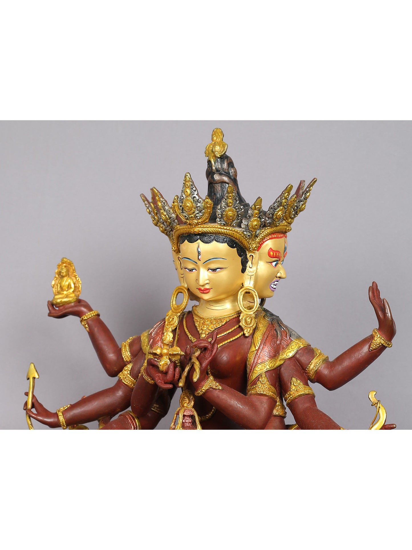 19" Dakini Namgyalma Copper Statue from Nepal | Handmade Sculpture