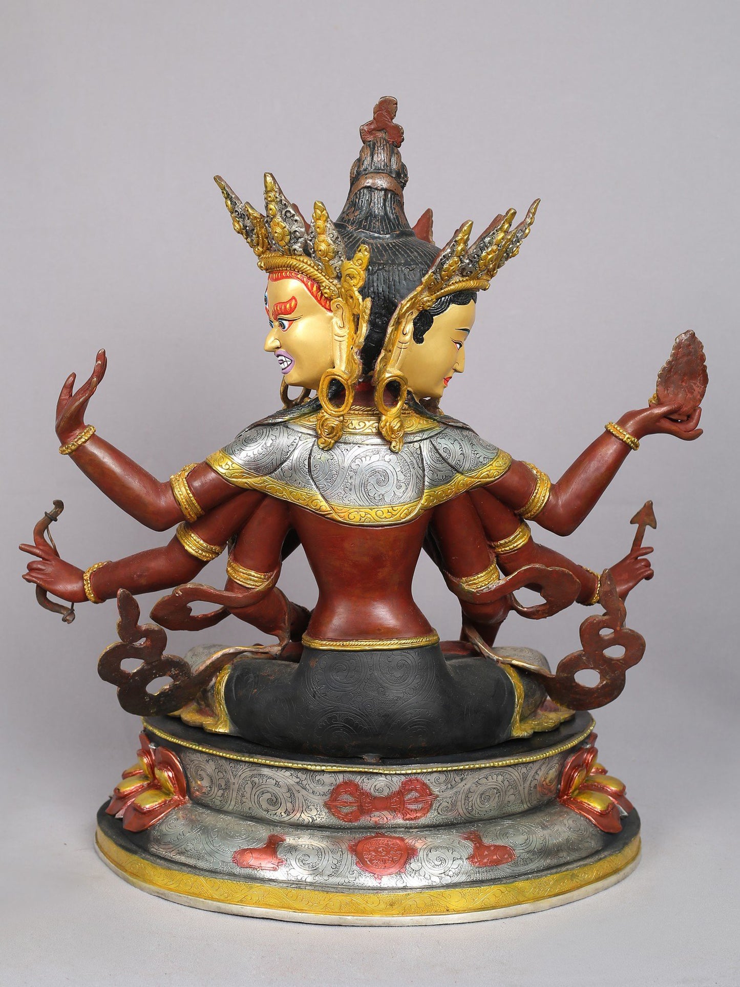 19" Dakini Namgyalma Copper Statue from Nepal | Handmade Sculpture