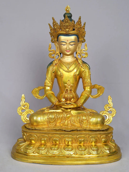 19" Lord Aparmita Buddha Statue (Tibetan Buddhist Deity)