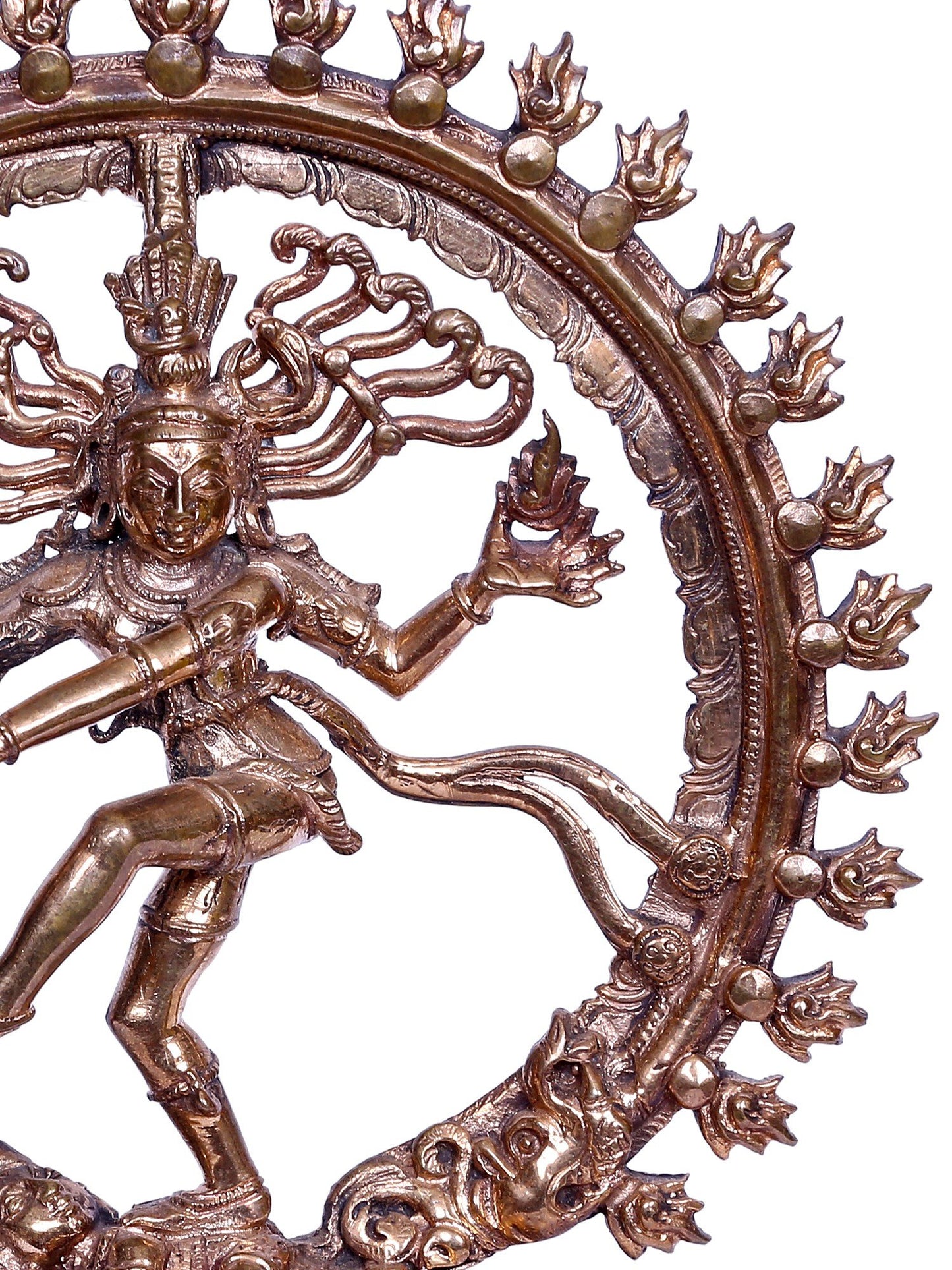 6" Small Lord Nataraja Statue | Handmade | Madhuchista Vidhana (Lost-Wax) | Panchaloha Bronze from Swamimalai