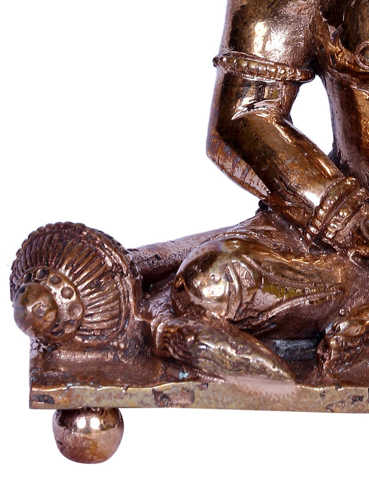 3" Sitting Sankat Mochan Hanuman Bronze Sculpture | Hanuman Statue | Lord Hanuman Bronze Statue