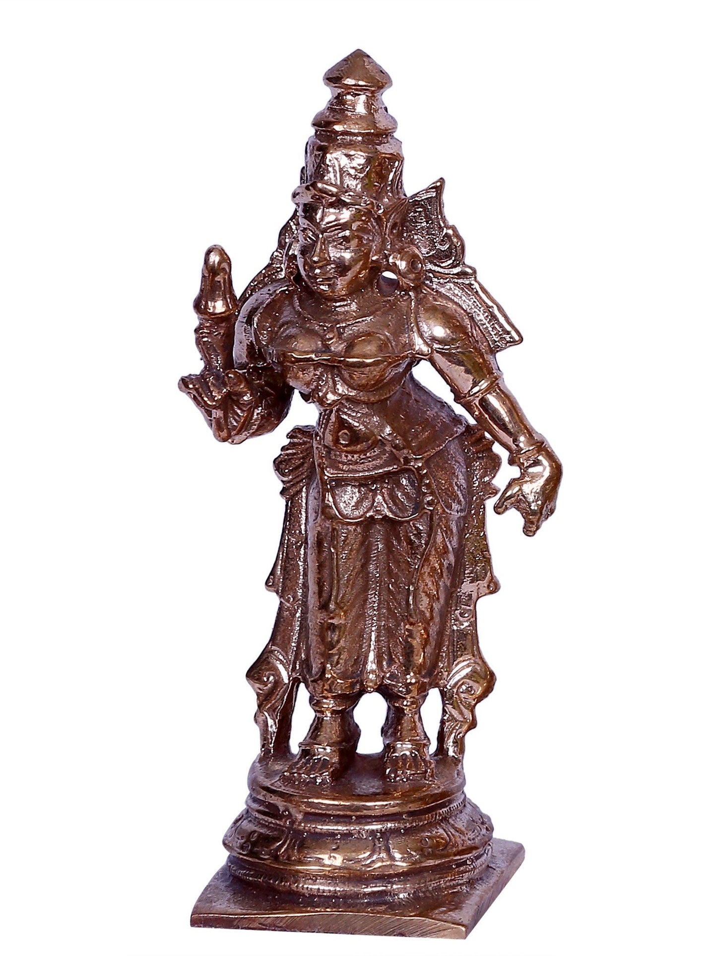 6" Bronze Shri Ram Darbar | Handmade | Bronze Sculpture