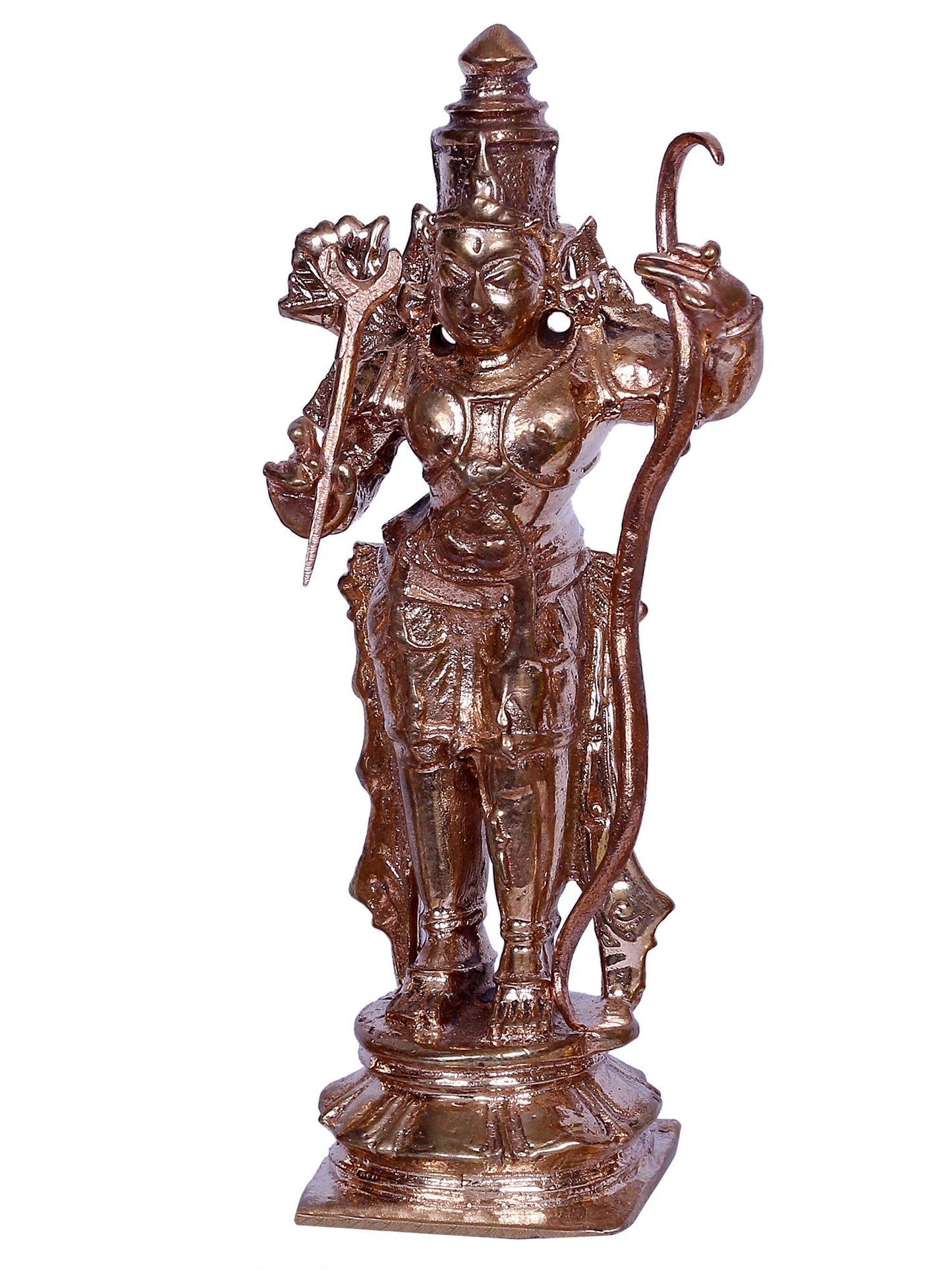 6" Bronze Shri Ram Darbar | Handmade | Bronze Sculpture