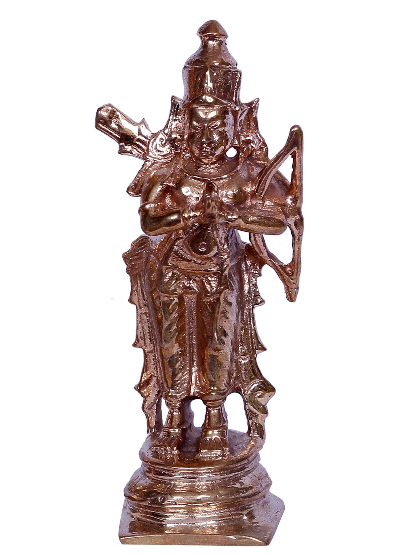 6" Bronze Shri Ram Darbar | Handmade | Bronze Sculpture