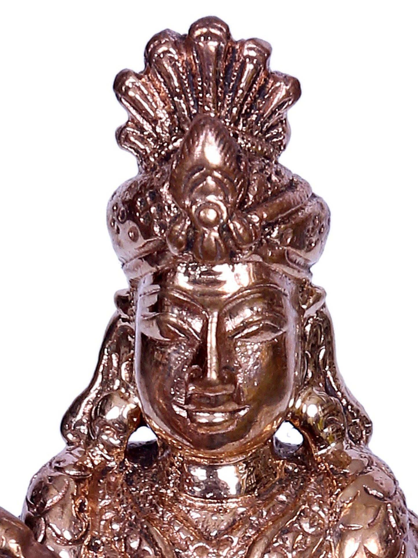 6" Bronze Palani Murugan Idol | Handmade