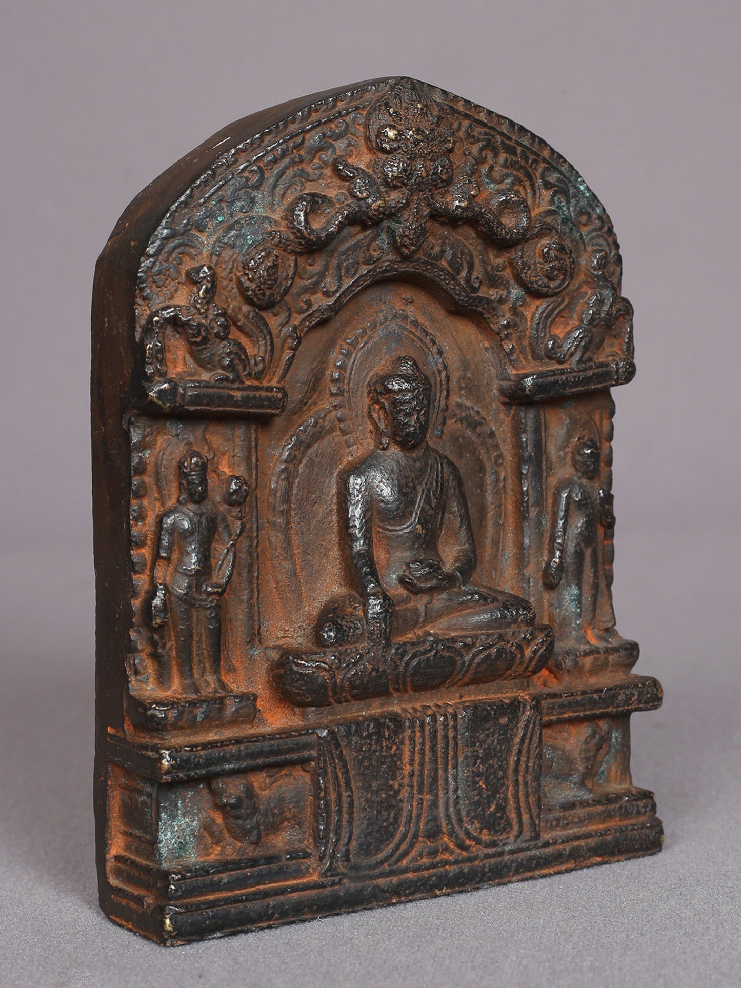 4" Small Lord Shakyamuni Buddha Copper Statue | Handmade Idol | Lord Buddha Statue