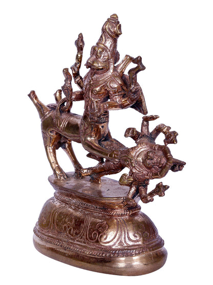 5" Bronze Lord Sharabeshwara | Handmade Sculpture