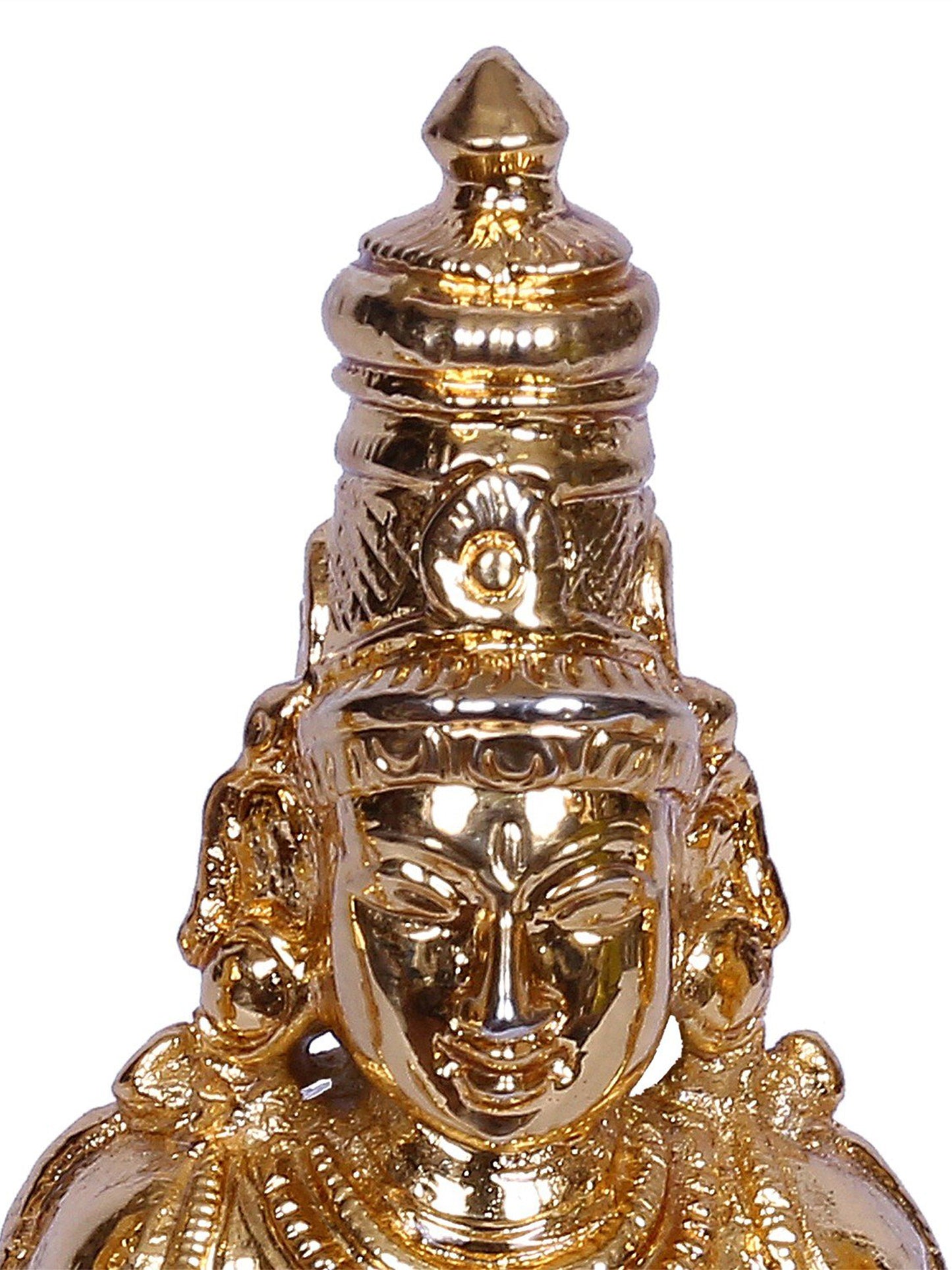 4" Bronze Devi Lakshmi Sculpture | Handmade