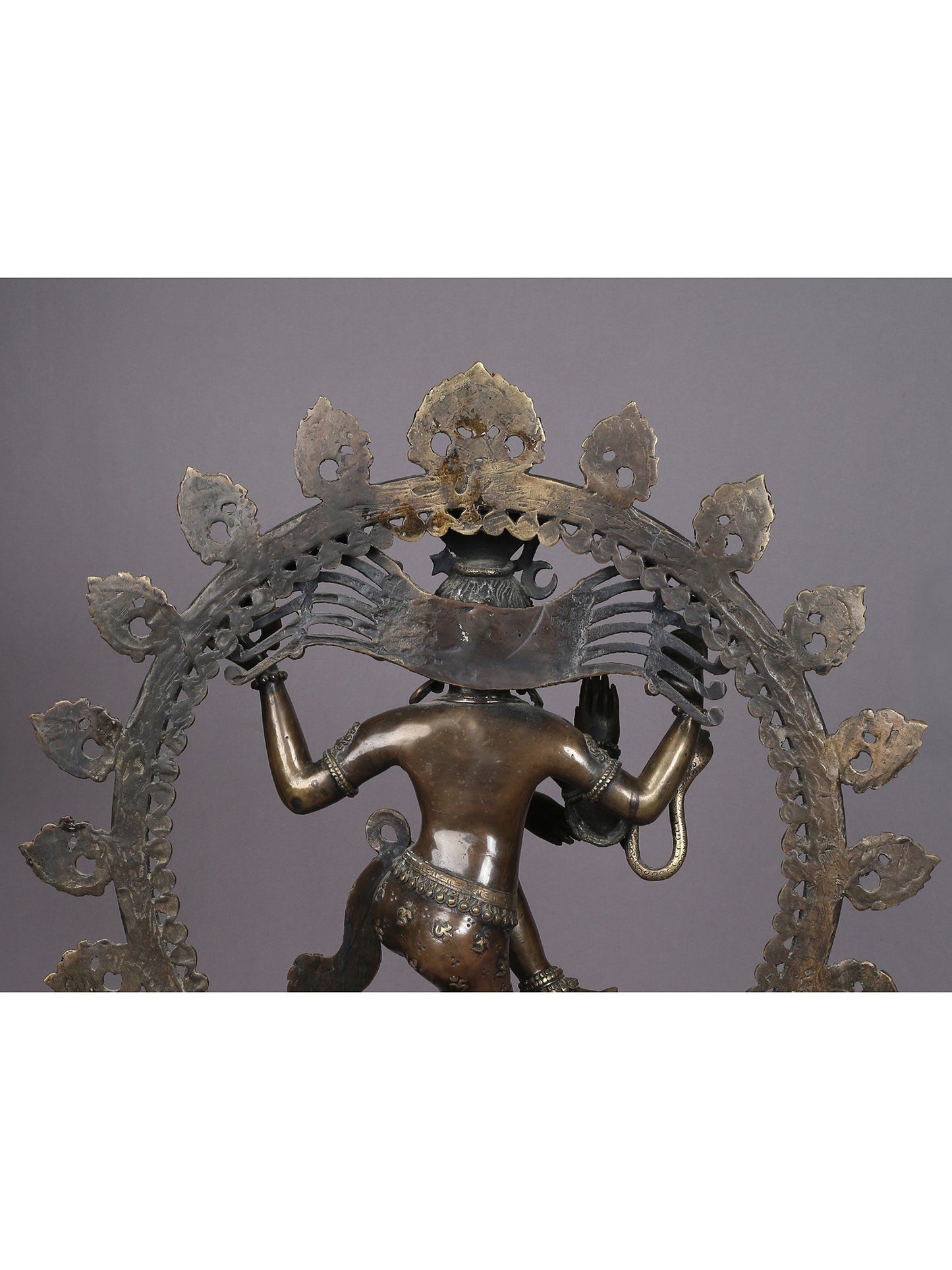 21" Nataraja Brass Idol From Nepal | Handmade Idol | Brass Lord Dancing Shiva Statue