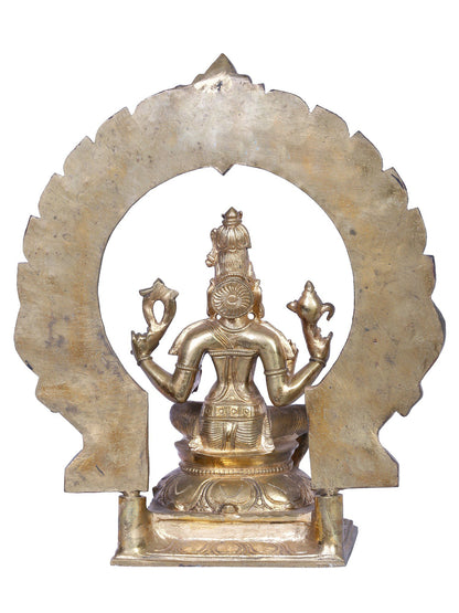 12" Bronze Goddess Bhuvaneshvari Statue | Handmade | Madhuchista Vidhana (Lost-Wax) | Panchaloha Bronze from Swamimalai