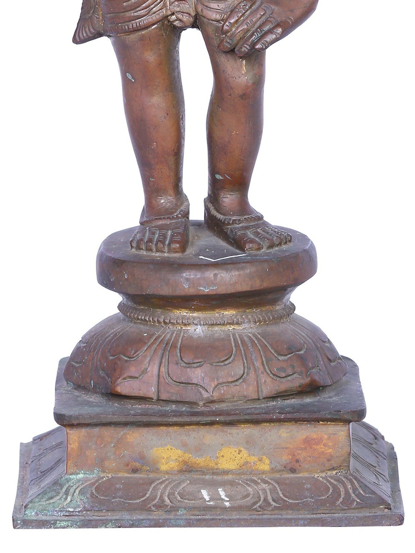 12" Karuppu Sami Panchaloha Bronze Statue From Swamimalai | Handmade Idol | Madhuchista Vidhana