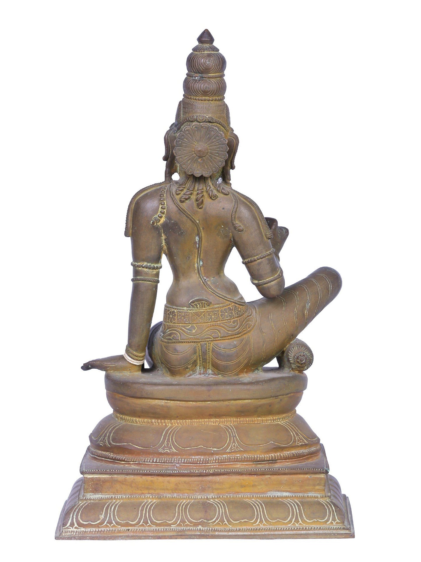 12" Devi Uma (Bhoga Shakti) | Handmade Idol | Madhuchista Vidhana (Lost-Wax) | Panchaloha Bronze from Swamimalai