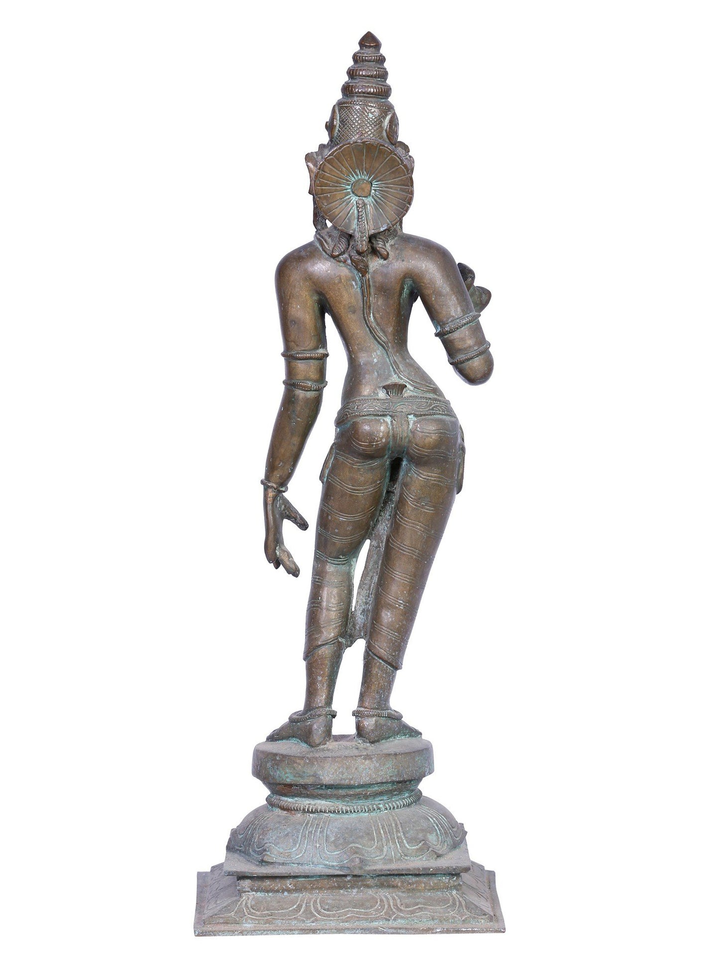 Goddess Uma Sivagami (Bhoga Shakti) | Handmade Idol | Madhuchista Vidhana (Lost-Wax) | Panchaloha Bronze from Swamimalai