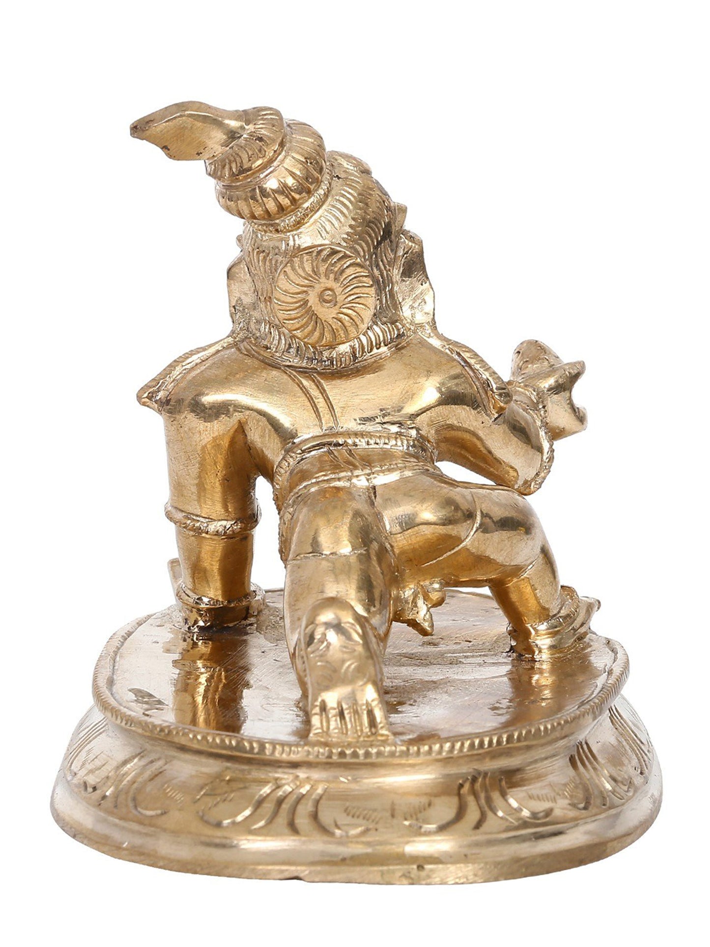 4" Small Bronze Laddu Gopal Statue | Handmade | Panchaloha Bronze from Swamimalai