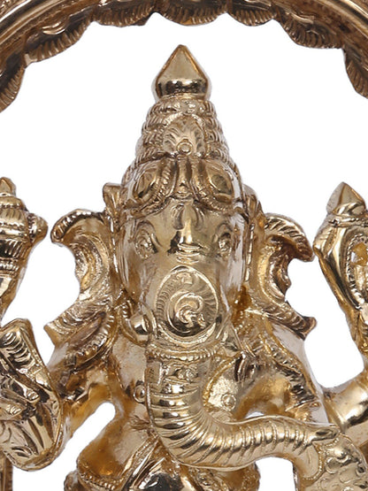 6" Siddhi Vinayak Ganesha Bronze Statue | Madhuchista Vidhana (Lost-Wax) | Panchaloha Bronze from Swamimalai